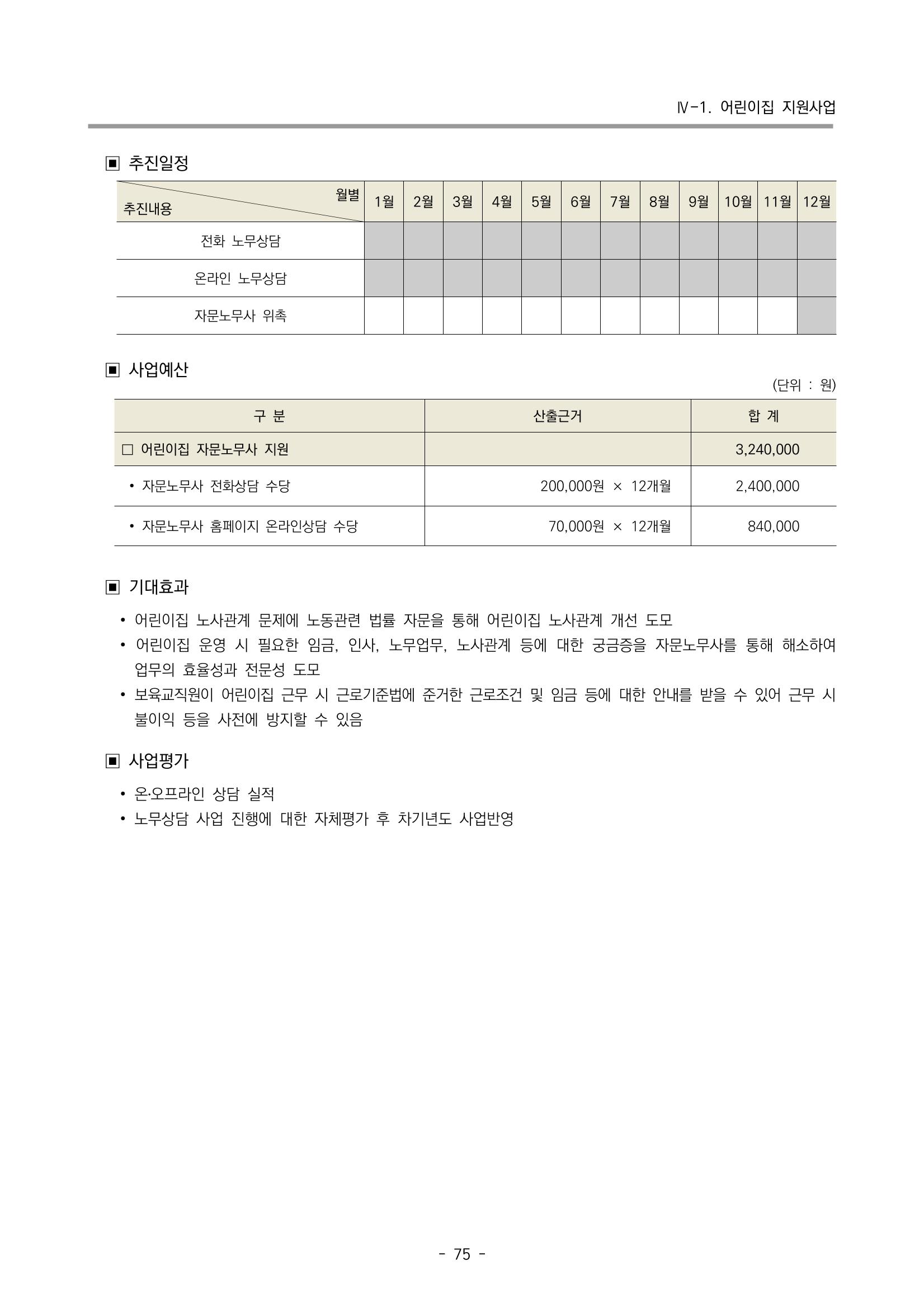 2023 부산광역시육아종합지원센터 사업계획서 77페이지