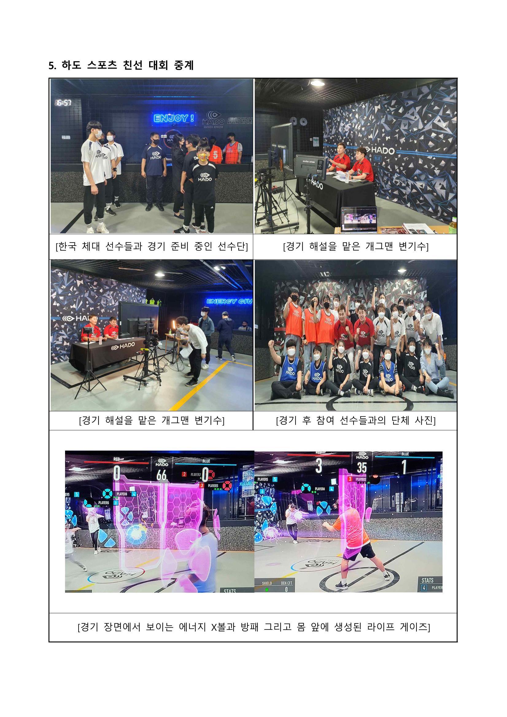 2023년 HADO AR스포츠 소개서 16페이지