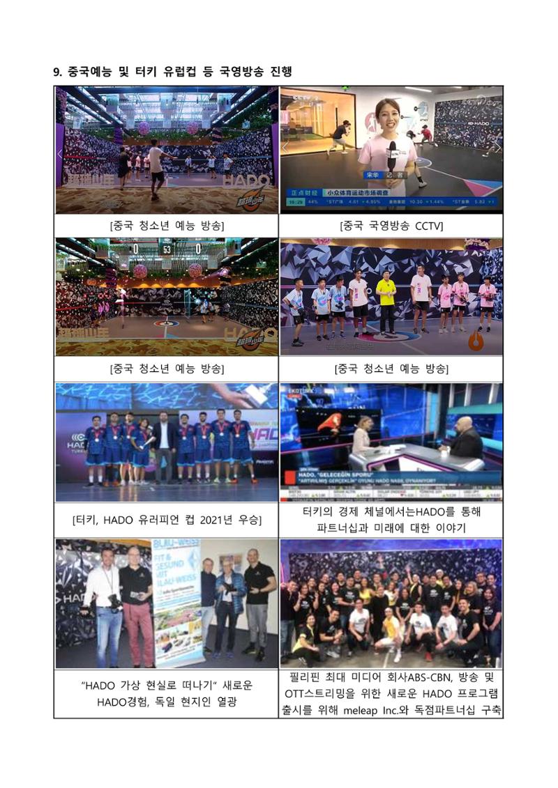 2023년 HADO AR스포츠 소개서 20페이지