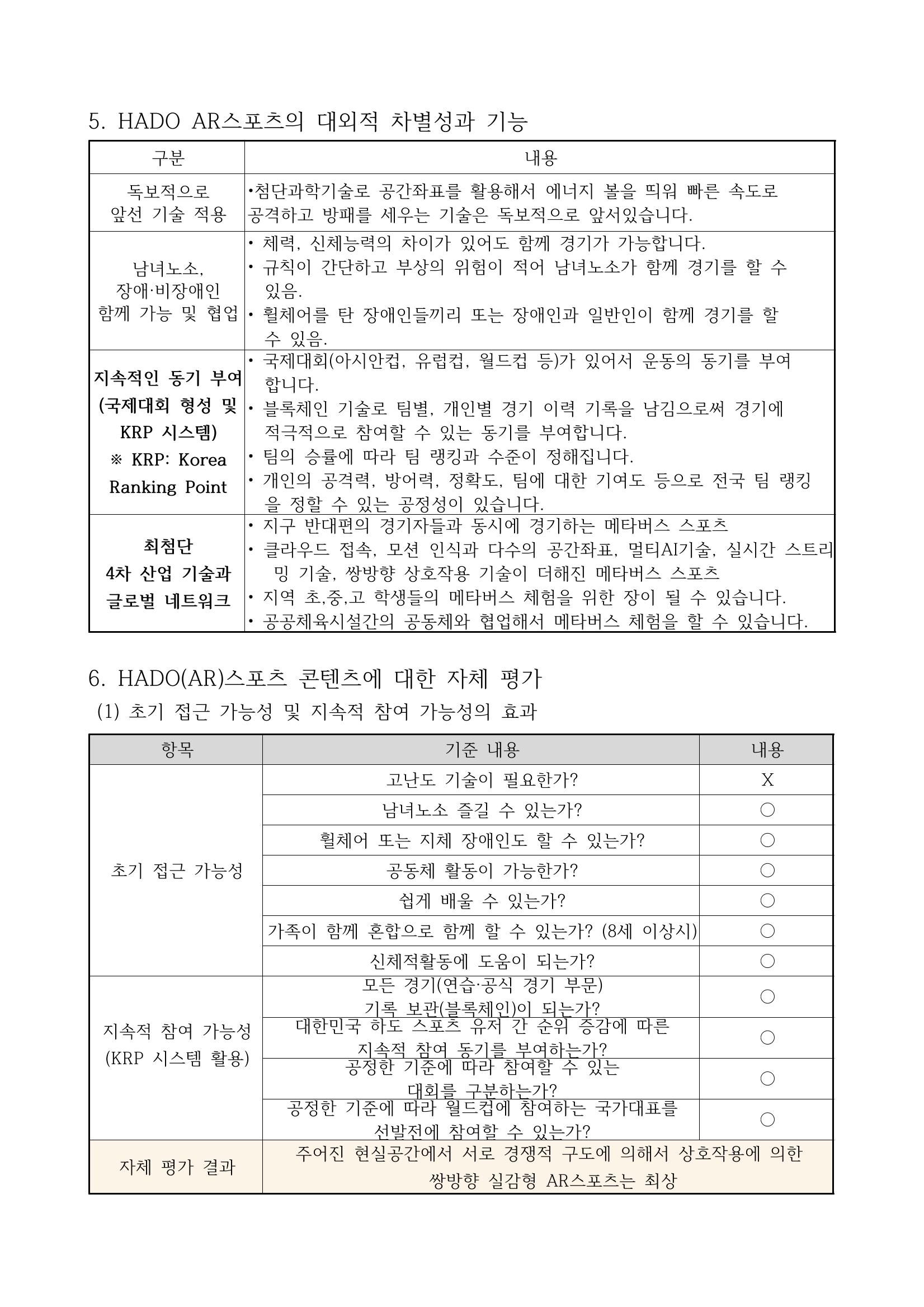 2023년 HADO AR스포츠 소개서 8페이지
