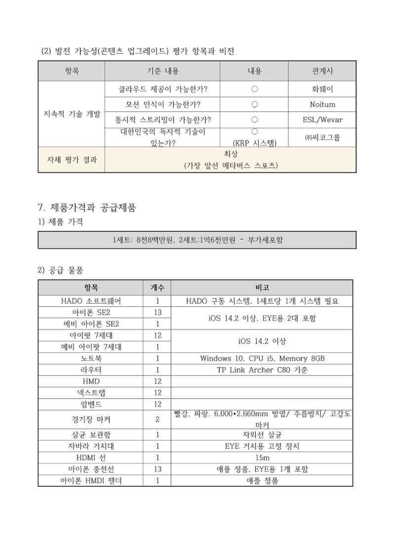 2023년 HADO AR스포츠 소개서 9페이지