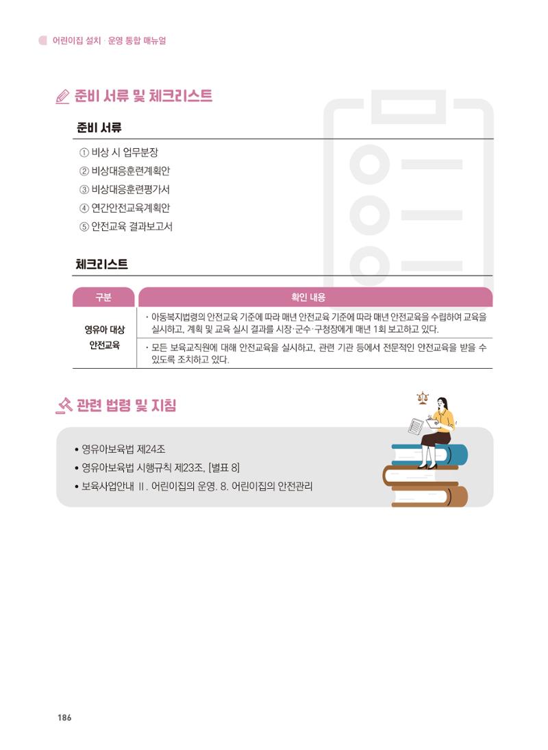 어린이집 설치·운영 통합 매뉴얼 192페이지