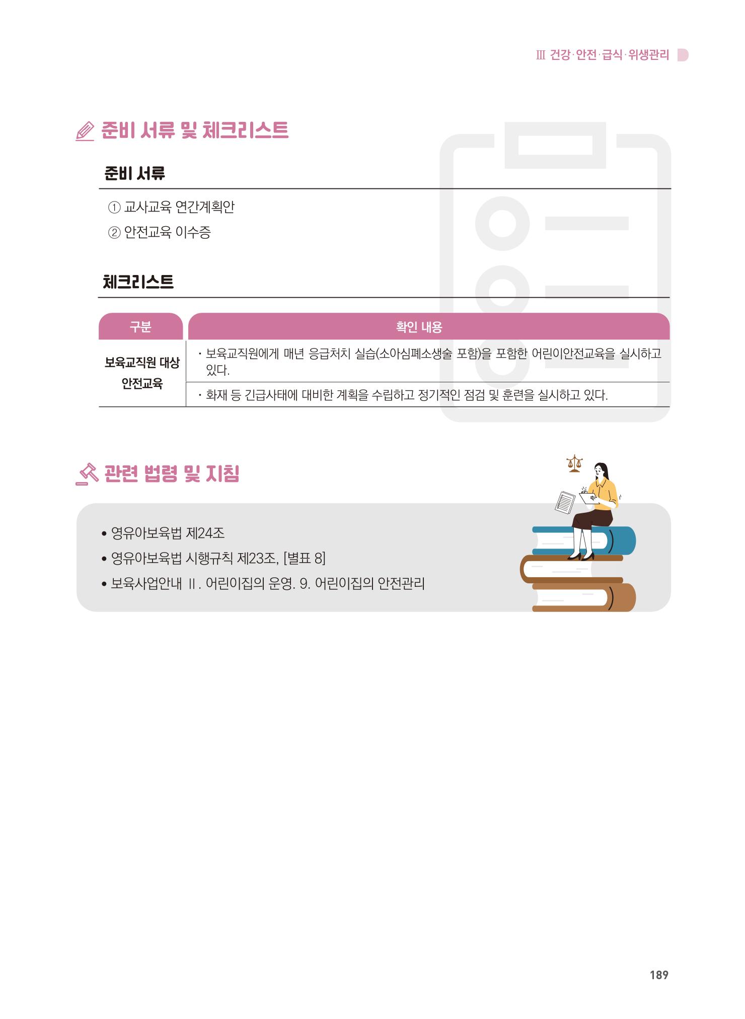 어린이집 설치·운영 통합 매뉴얼 195페이지