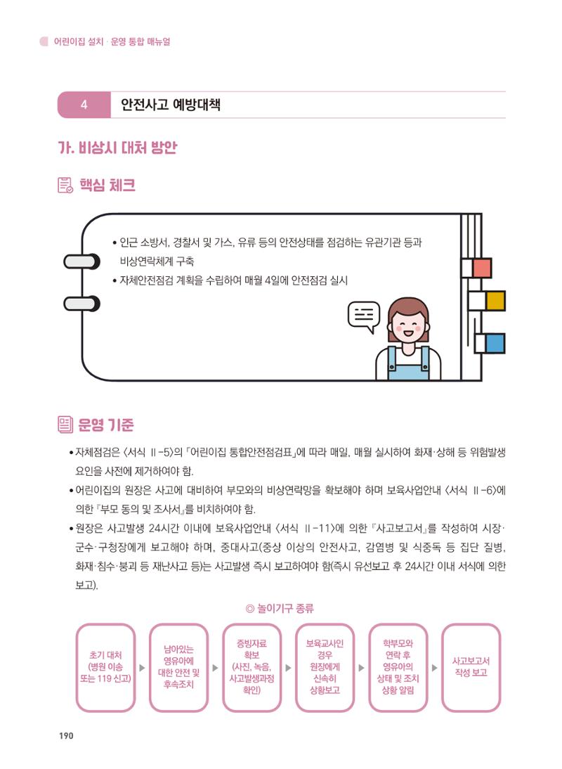 어린이집 설치·운영 통합 매뉴얼 196페이지