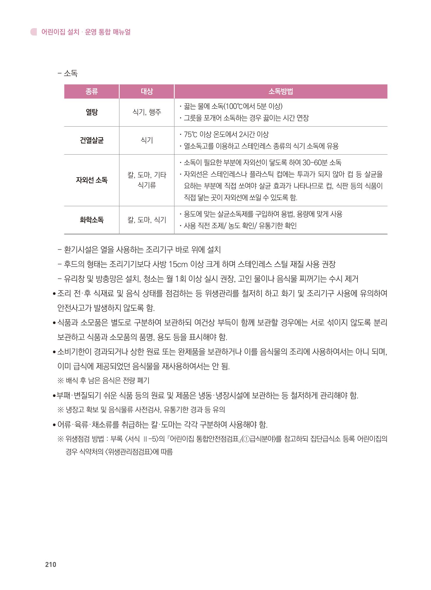 어린이집 설치·운영 통합 매뉴얼 216페이지