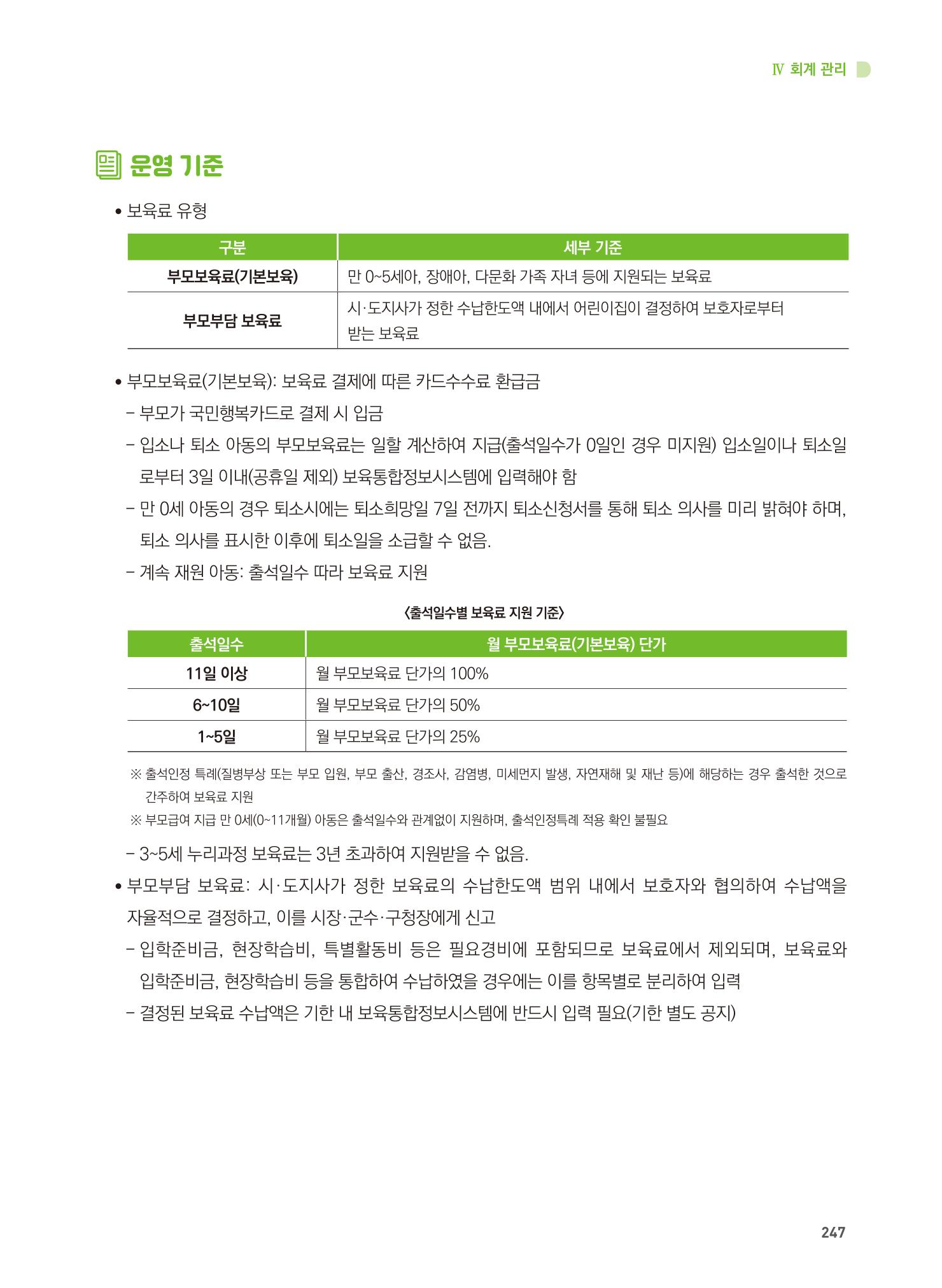 어린이집 설치·운영 통합 매뉴얼 253페이지