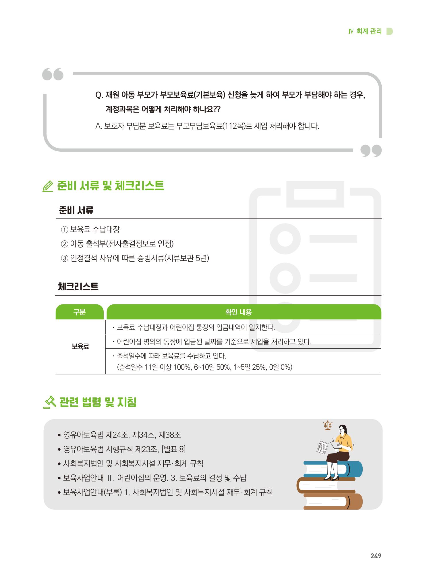 어린이집 설치·운영 통합 매뉴얼 255페이지
