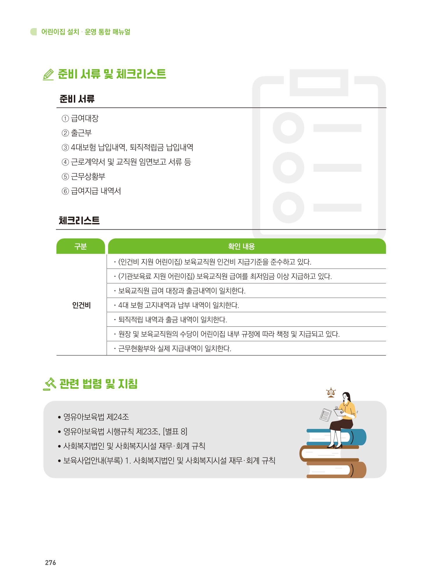 어린이집 설치·운영 통합 매뉴얼 282페이지