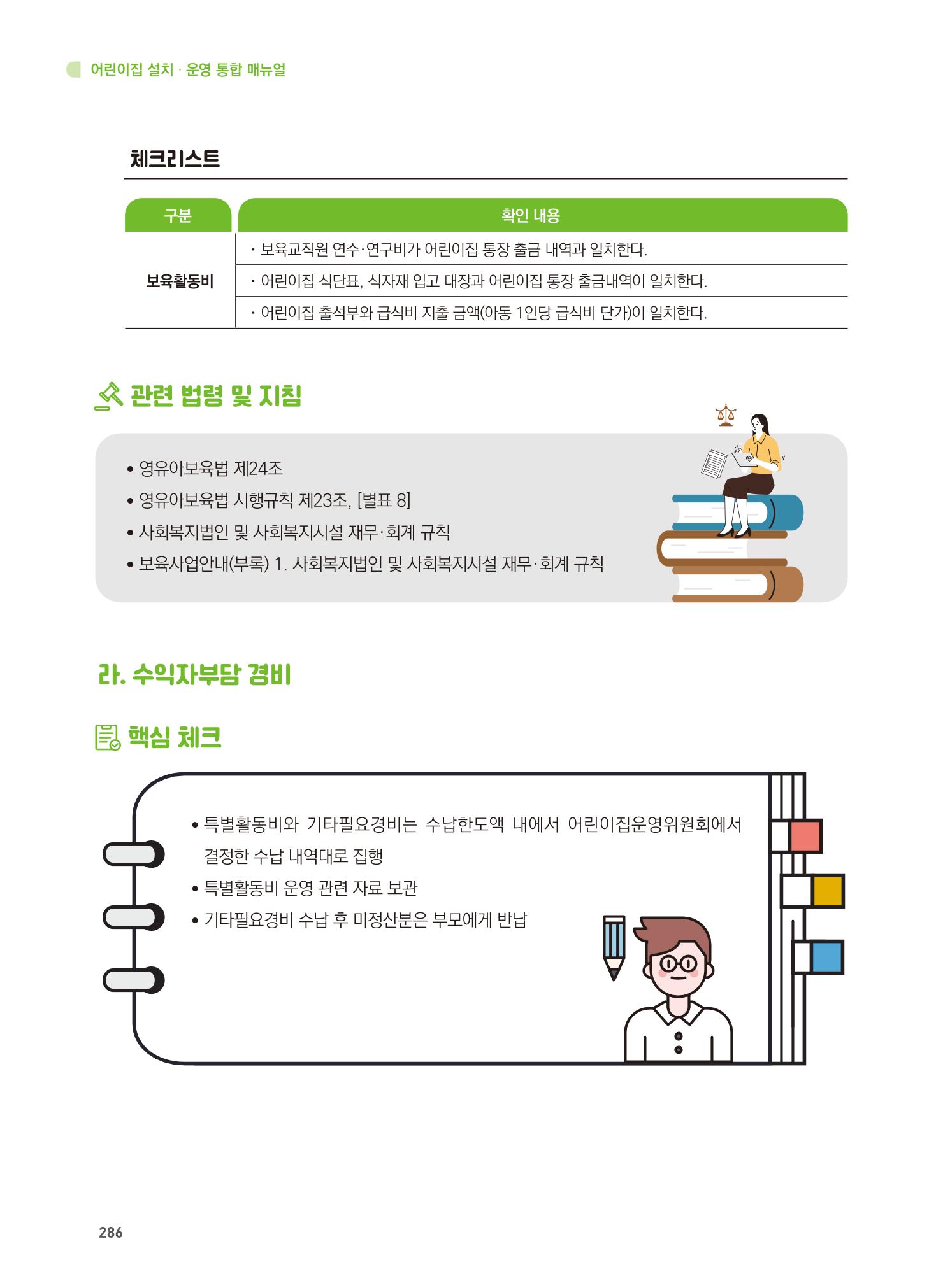 어린이집 설치·운영 통합 매뉴얼 292페이지