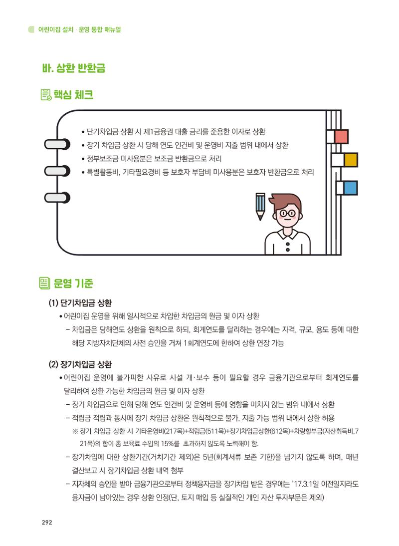 어린이집 설치·운영 통합 매뉴얼 298페이지