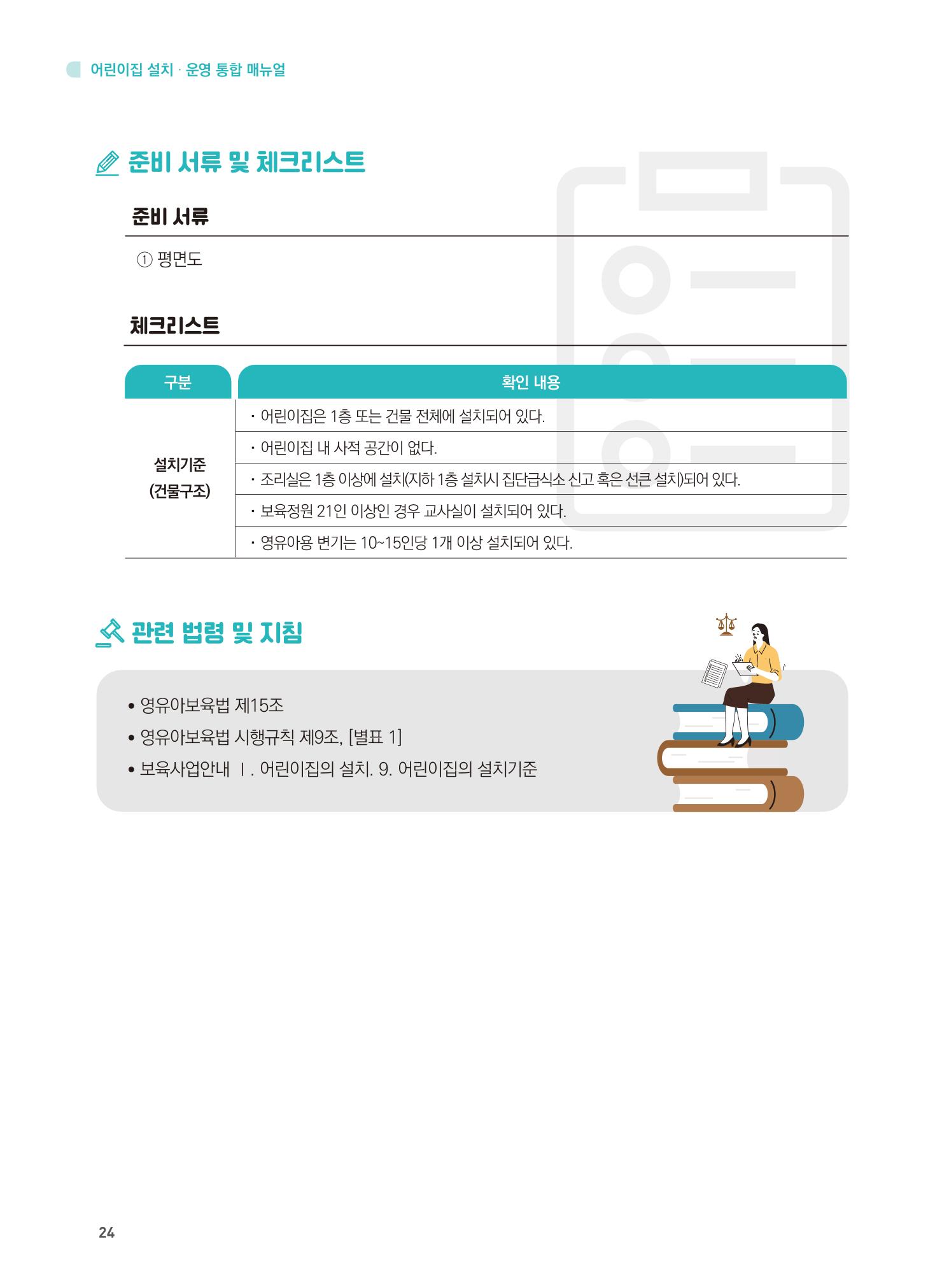 어린이집 설치·운영 통합 매뉴얼 30페이지