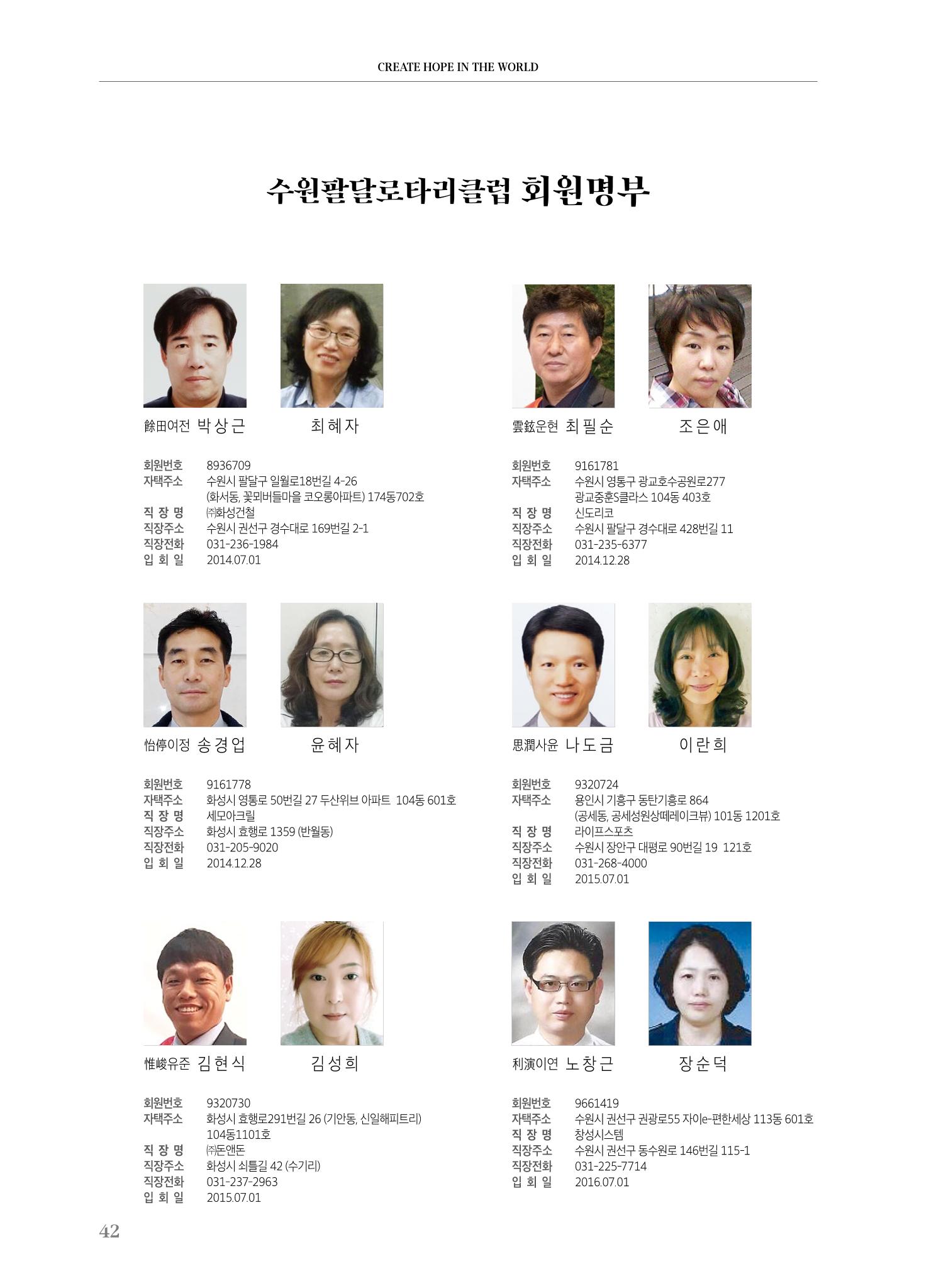 수원팔달로타리클럽 2023-24 회장 이취임식 44페이지