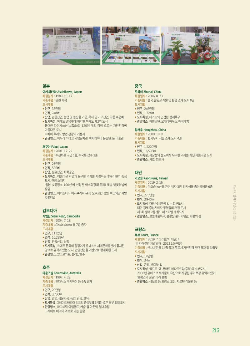 수원 일월수목원 조성사업 백서웘 217페이지