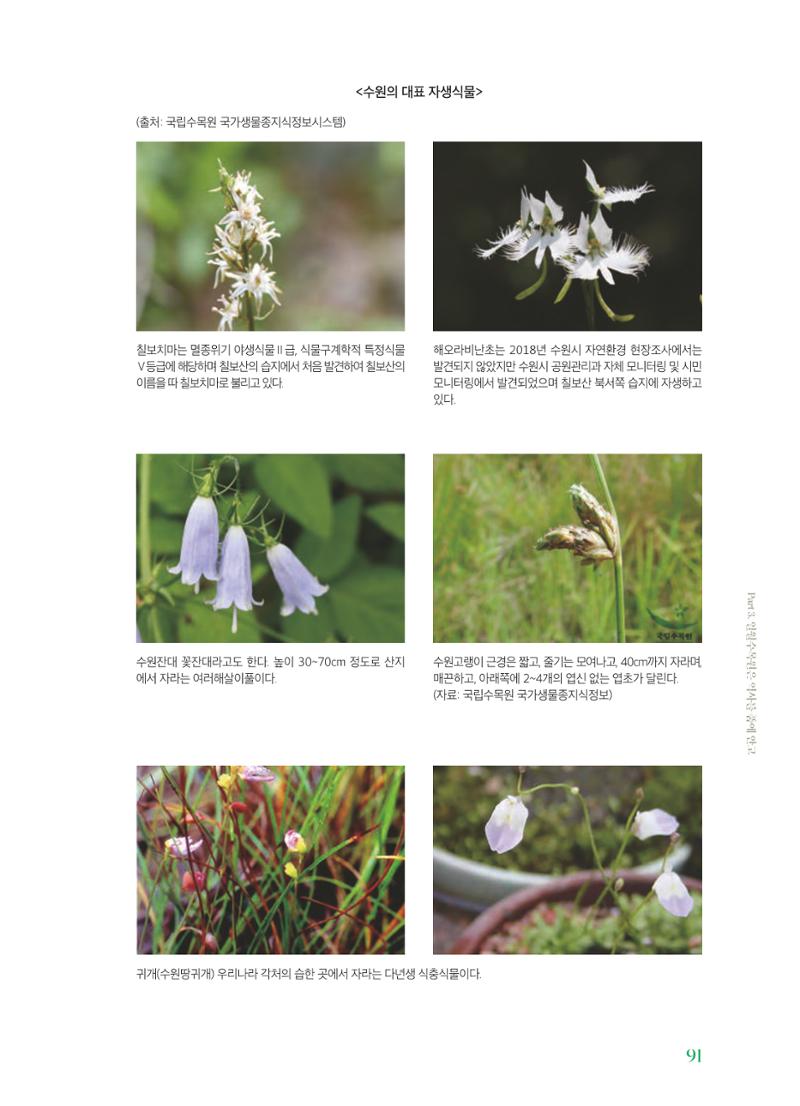수원 일월수목원 조성사업 백서웘 93페이지
