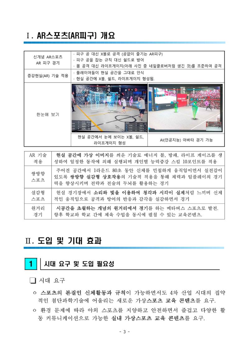 가상스포츠AR피구 3페이지