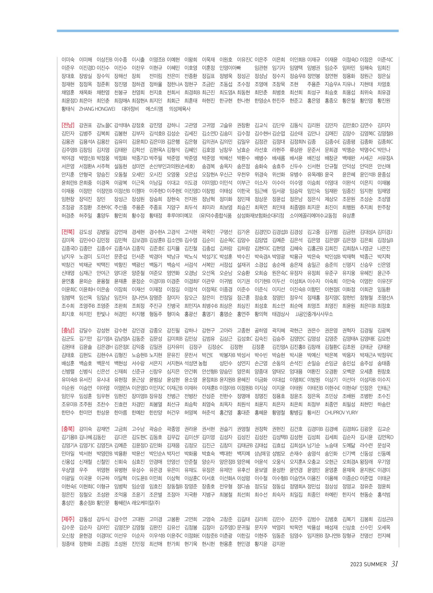 2023 심장소식 여름호 138호 31페이지