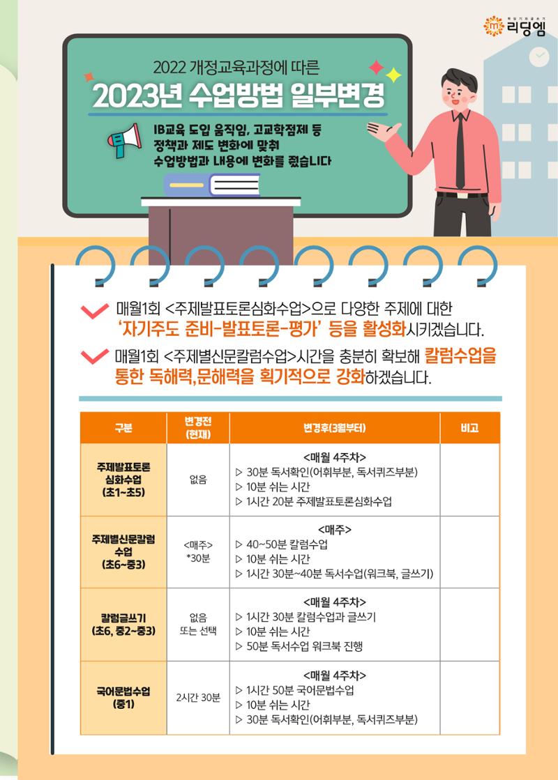 리딩엠 매거진M 2023년 여름호 [대치] 7페이지