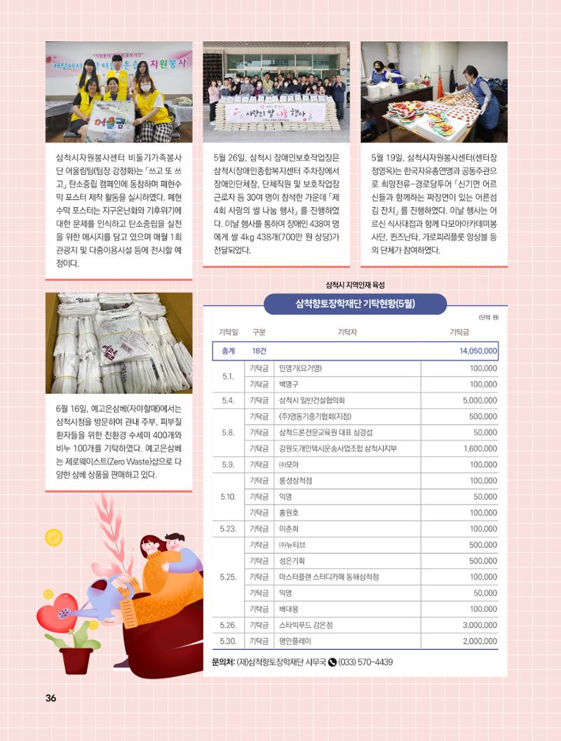 2023년 7월 삼척 시정소식지 36페이지