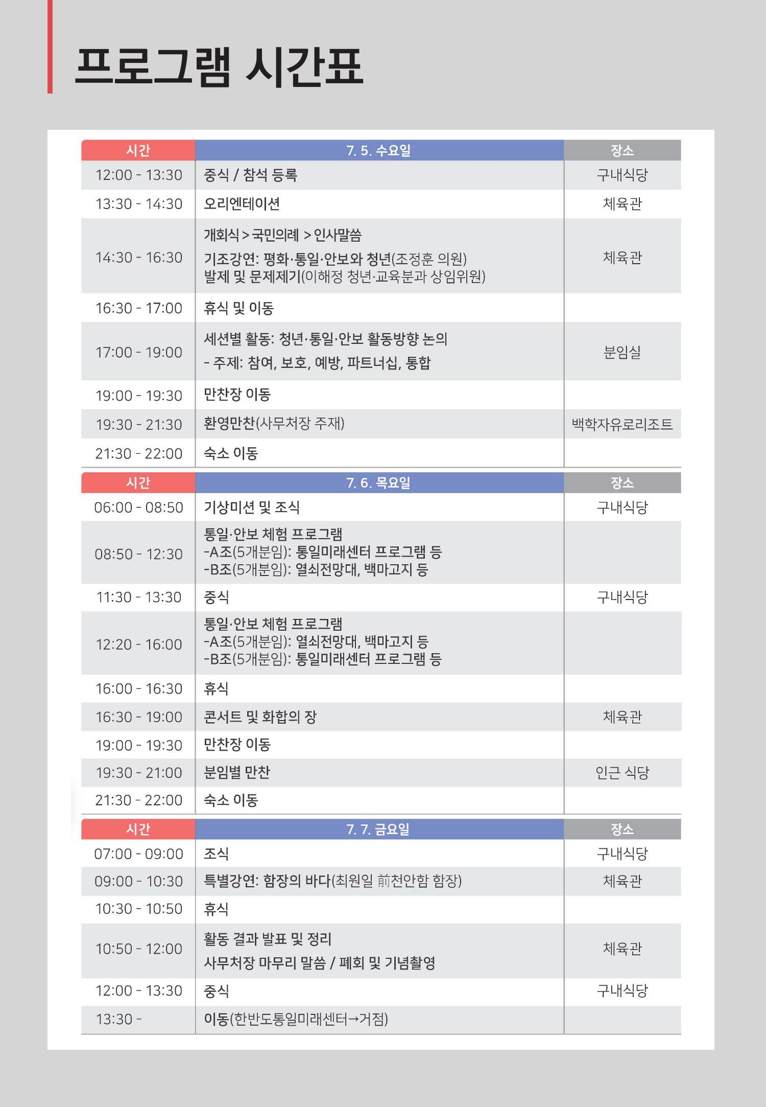 2023 쳥년! 통일로한걸음 행사 온라인 자료 5페이지