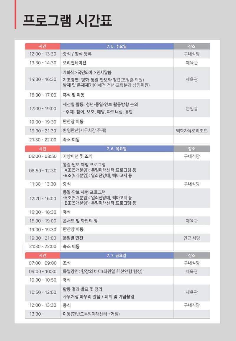 2023 쳥년! 통일로한걸음 행사 온라인 자료 5페이지