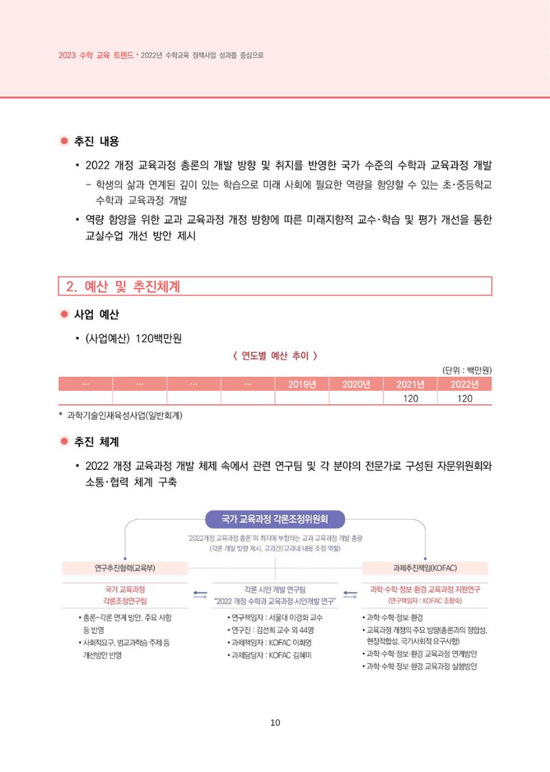 2023년 수학교육 트렌드 -2022년 수학교육 정책사업 성과를 중심으로- 연차보고서 16페이지