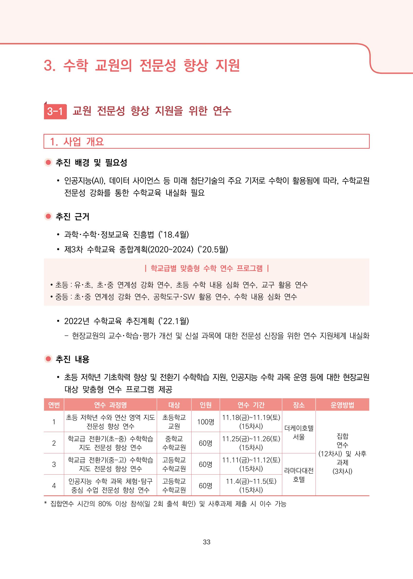2023년 수학교육 트렌드 -2022년 수학교육 정책사업 성과를 중심으로- 연차보고서 39페이지