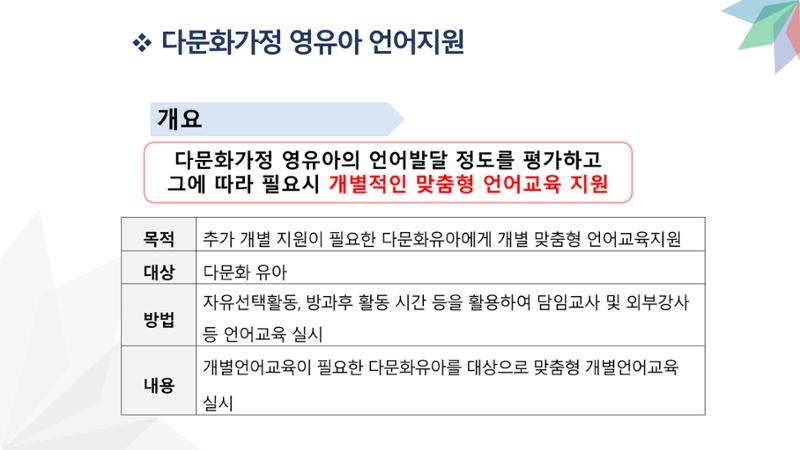 대전광역시육아종합지원센터 다문화 영유아를 보육하는 교직원을 위한 교육 10페이지