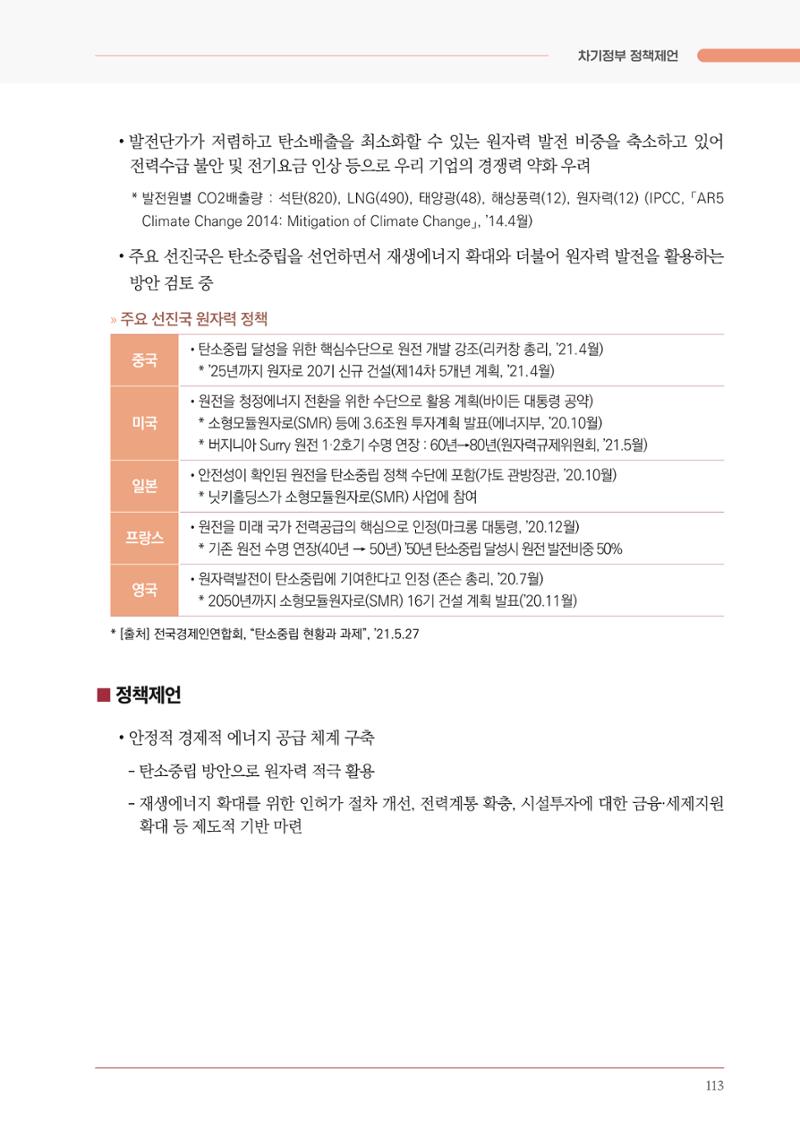 경제 재도약을 위한 차기 정부 정책 제언 113페이지