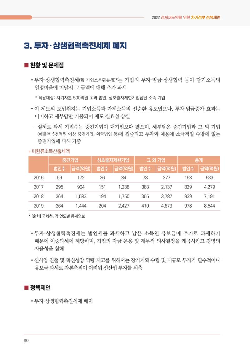 경제 재도약을 위한 차기 정부 정책 제언 80페이지