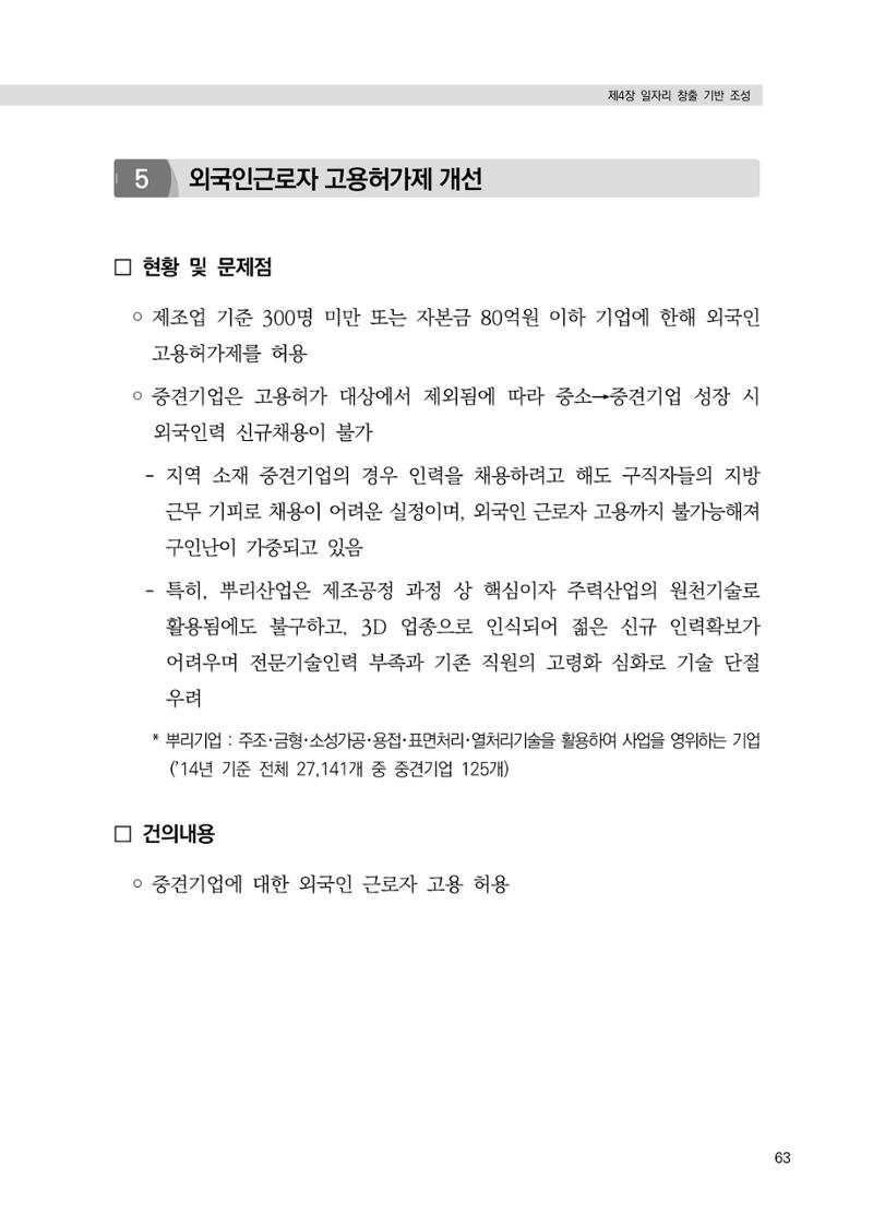 21대 국회에 바랍니다, 중견기업 정책제언 67페이지