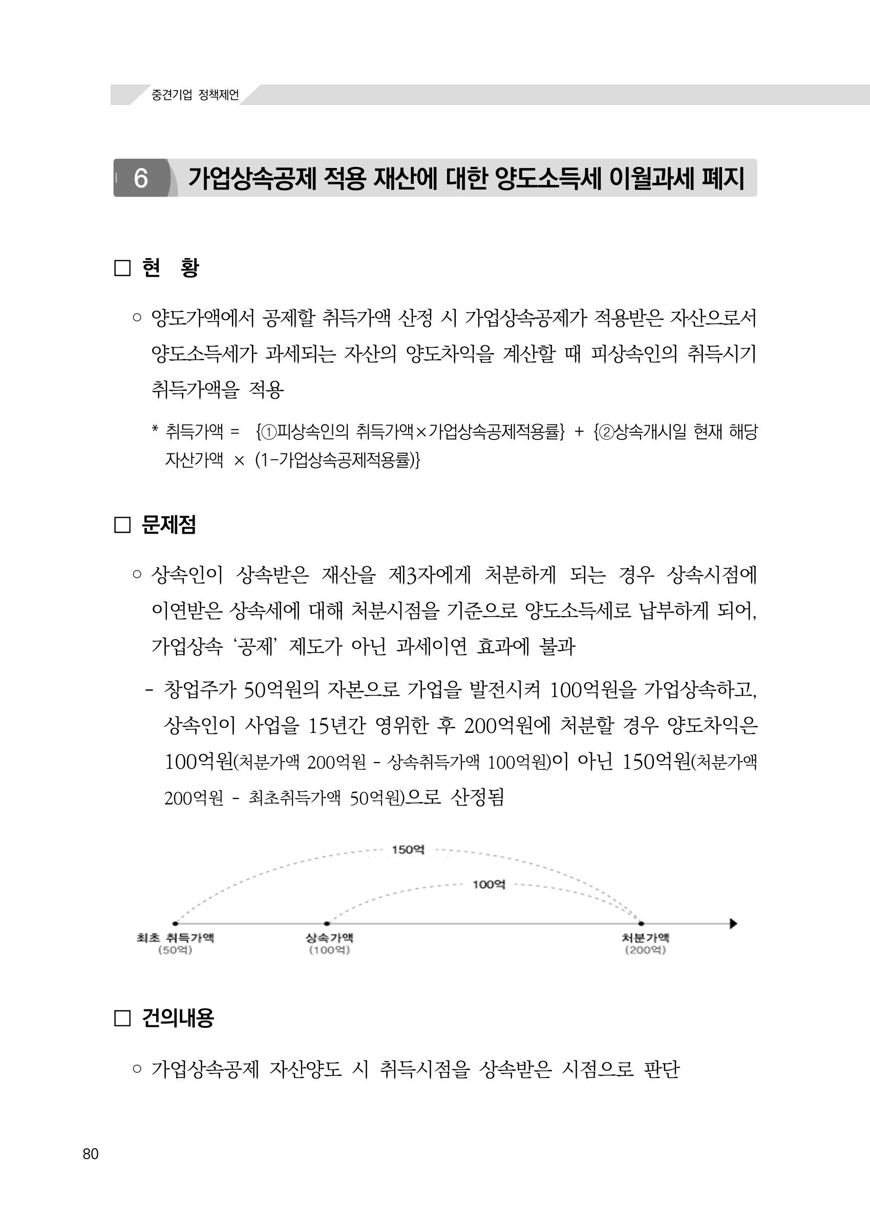 21대 국회에 바랍니다, 중견기업 정책제언 84페이지