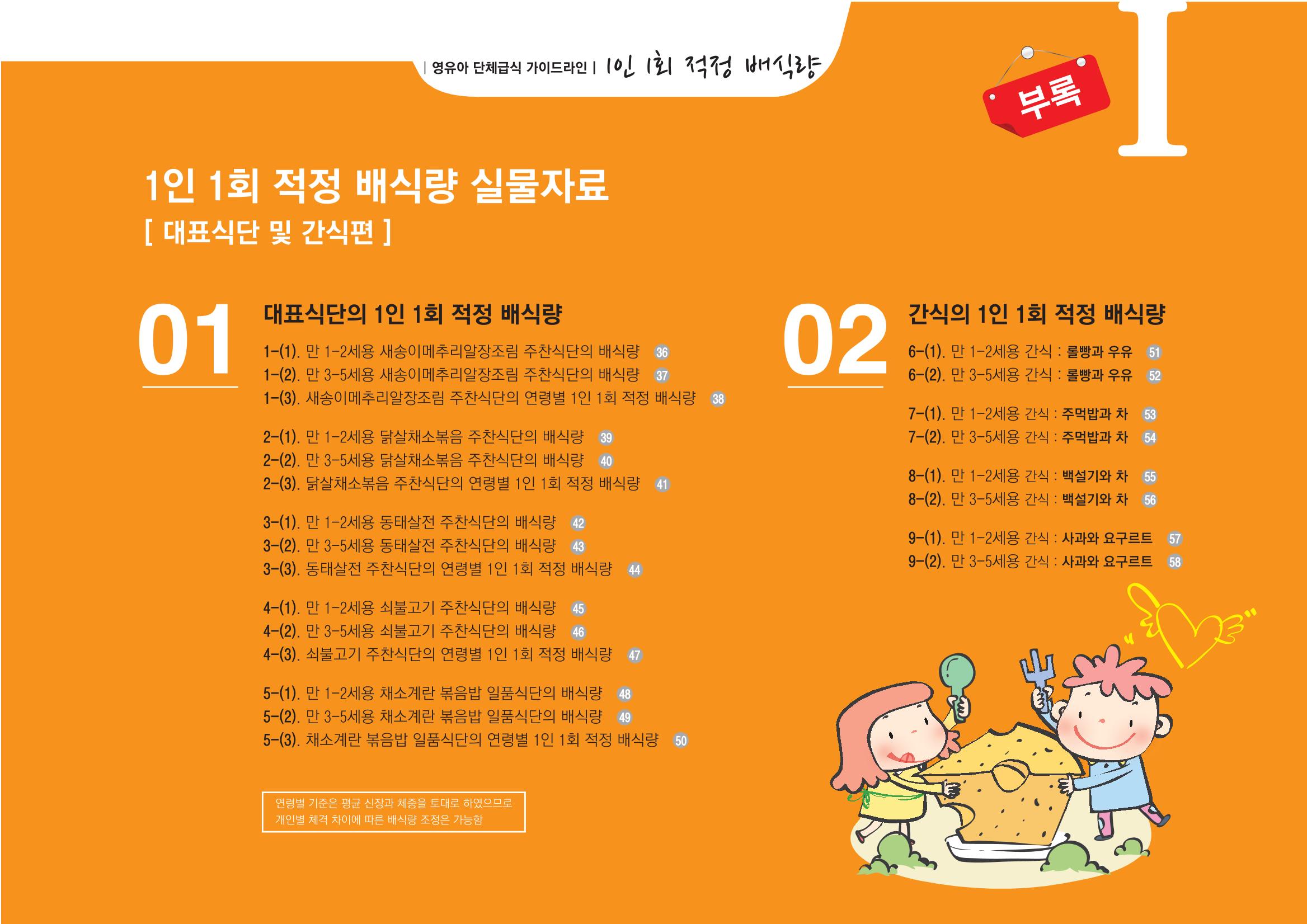 23영유아 단체급식 가이드라인 38페이지