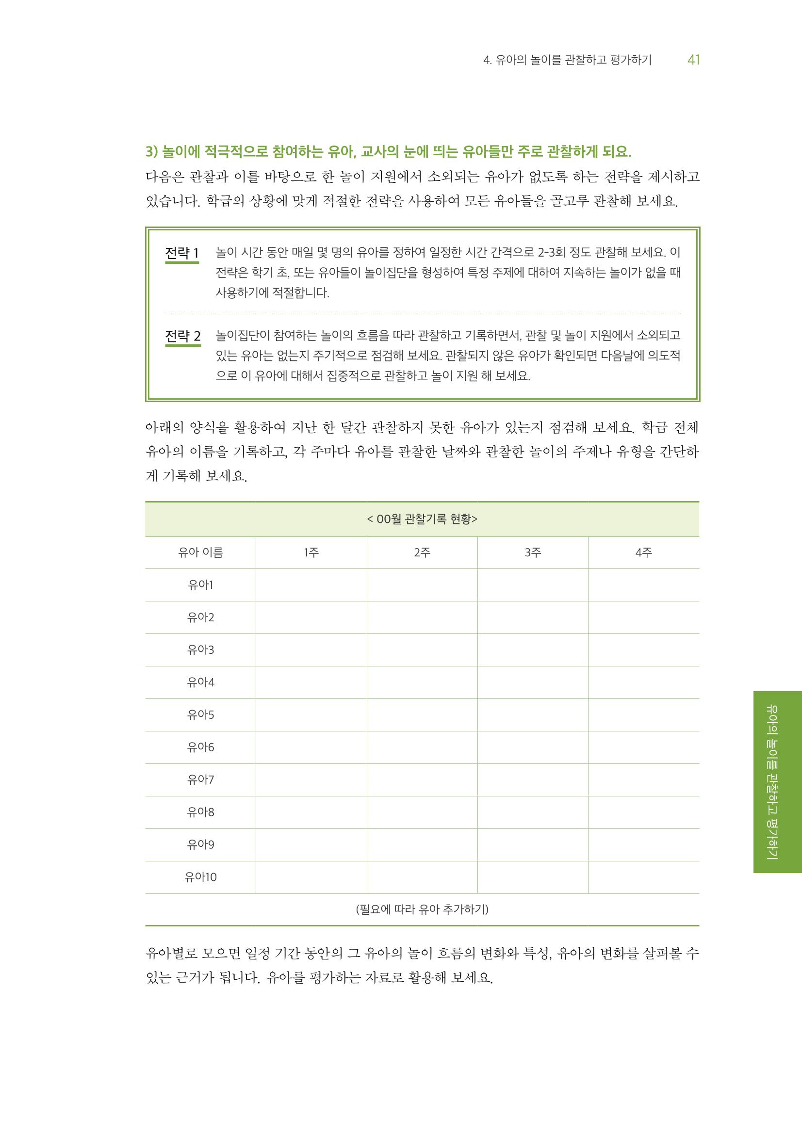 교사를 위한 놀이지원 워크북-교사연수 42페이지