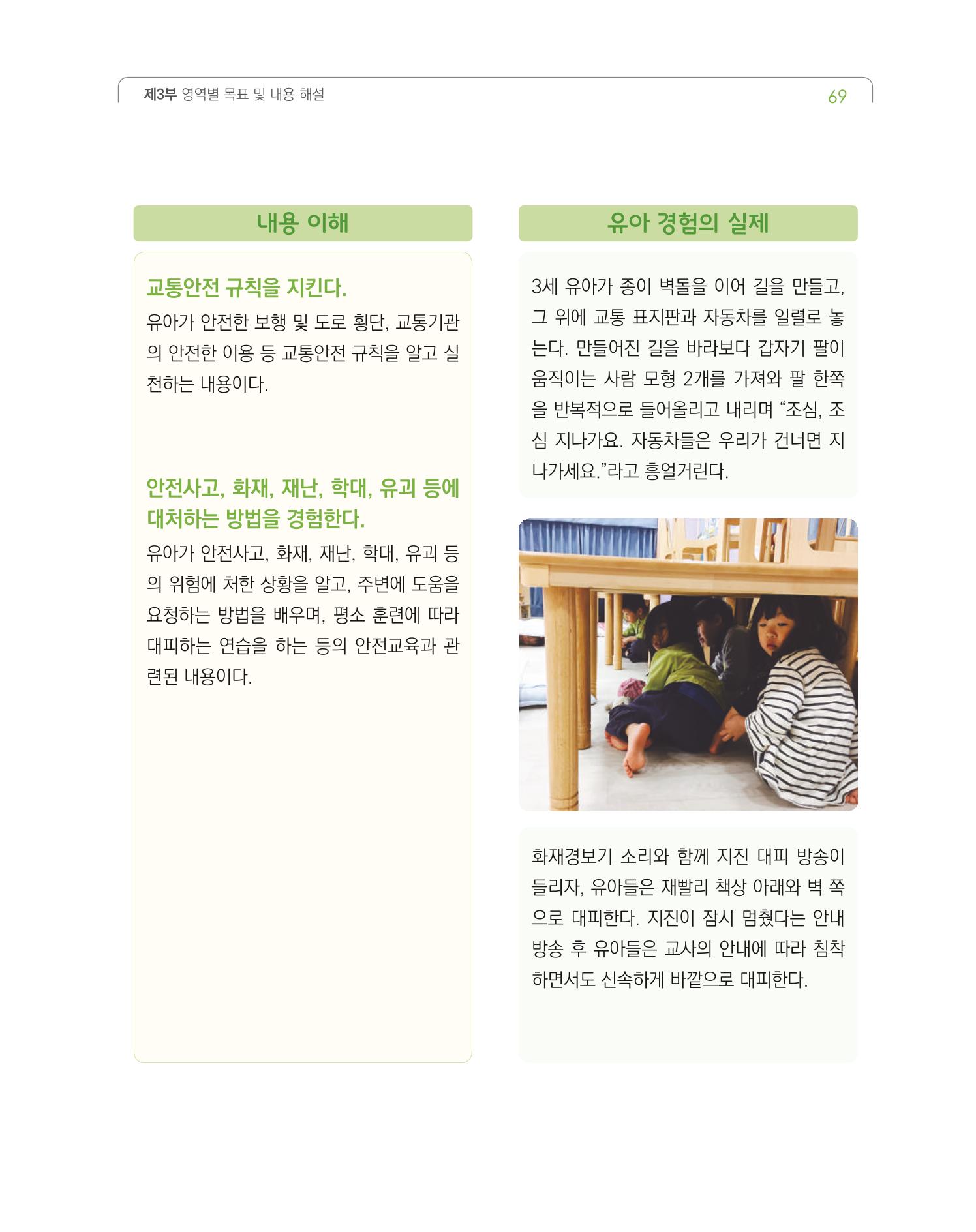 2019개정 누리과정 해설서 70페이지
