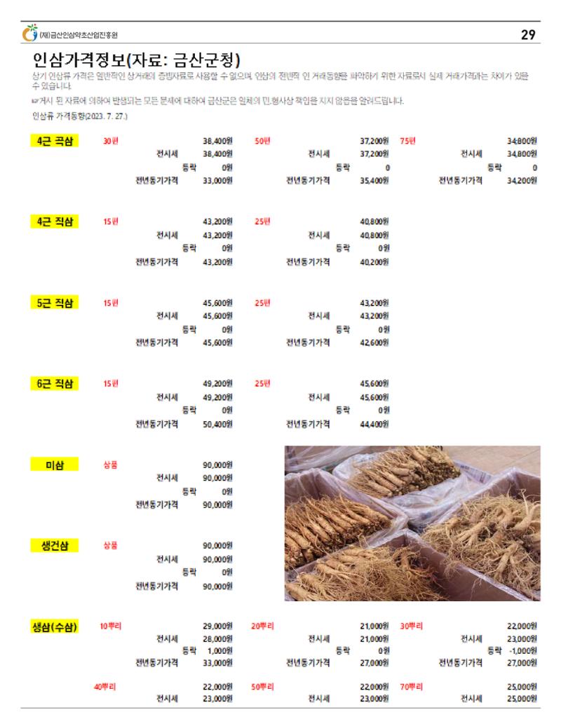 금산이 뿌리입니다 8월호 29페이지