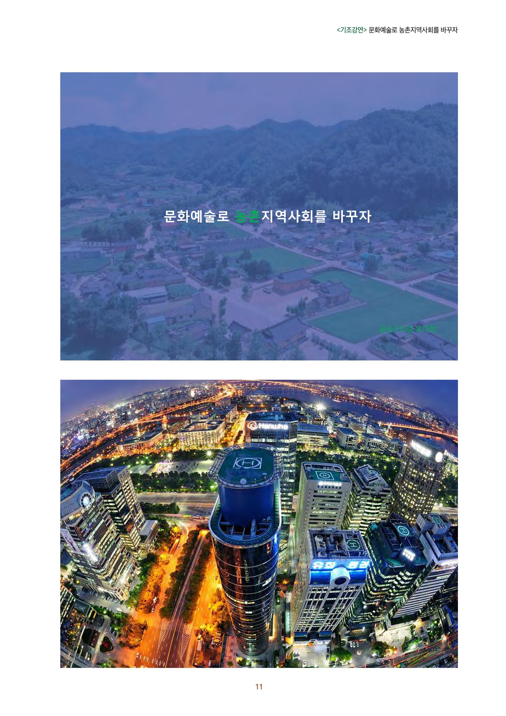 농촌 예술에 물들다_제11회 국립농업박물관포럼 13페이지