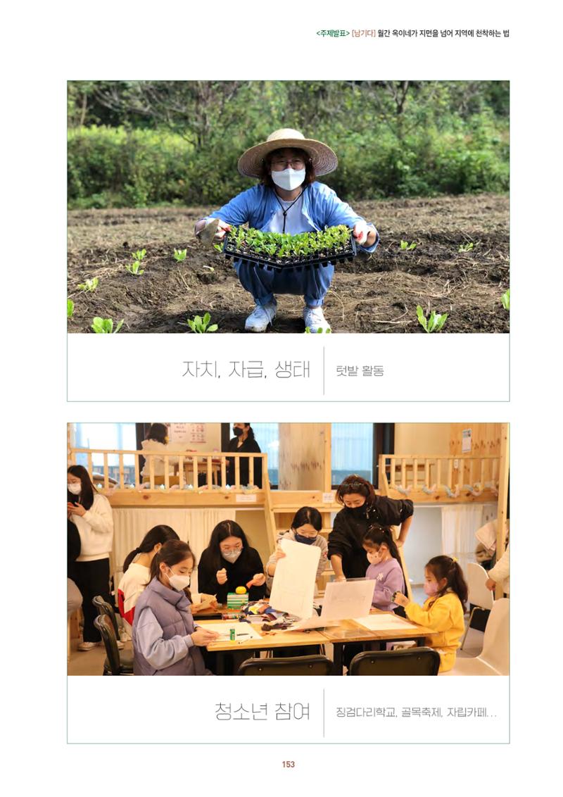 농촌 예술에 물들다_제11회 국립농업박물관포럼 155페이지