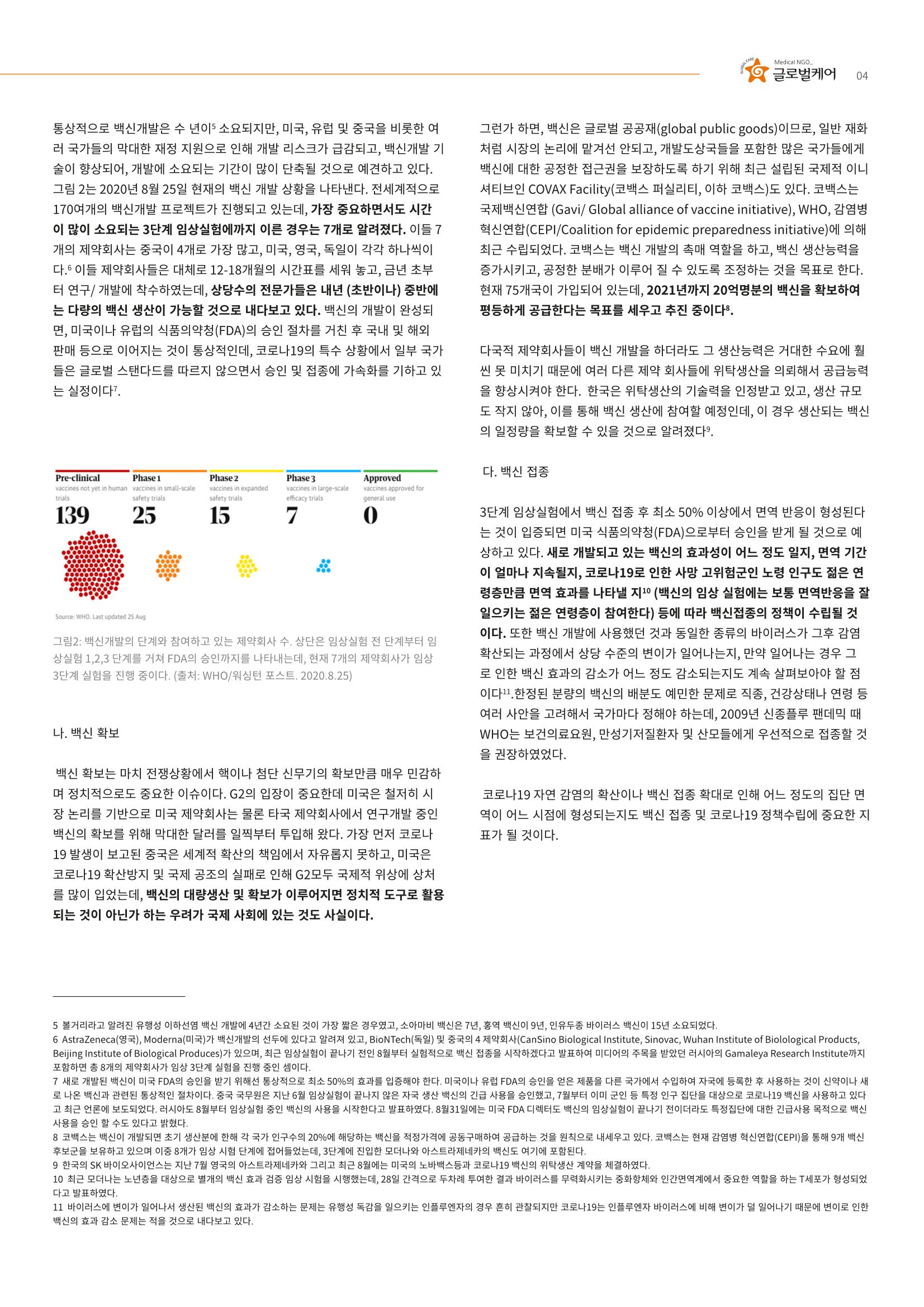 글로벌케어 코로나19 특집리포트(국문) 26페이지