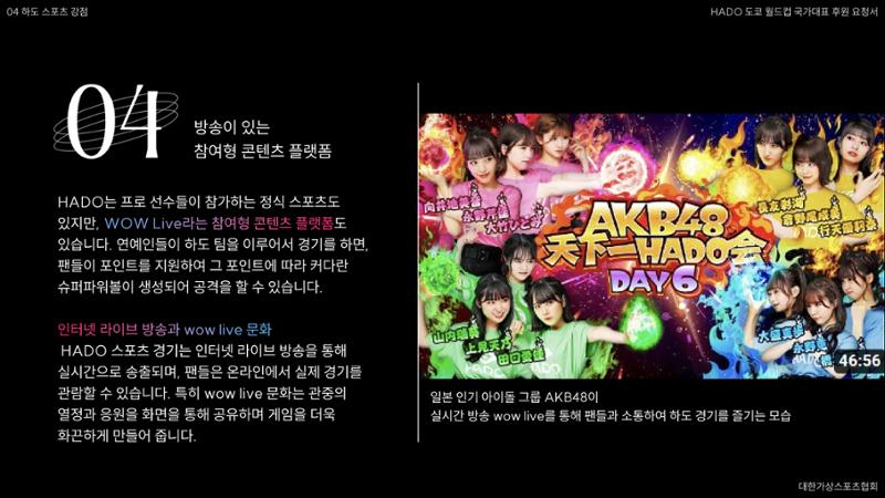 HADO월드컵국가대표 스폰서십 14페이지