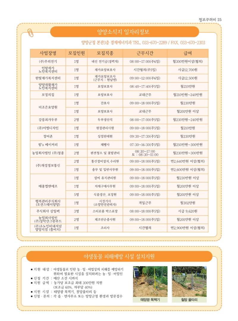 양양소식지 2023. 10월호 25페이지