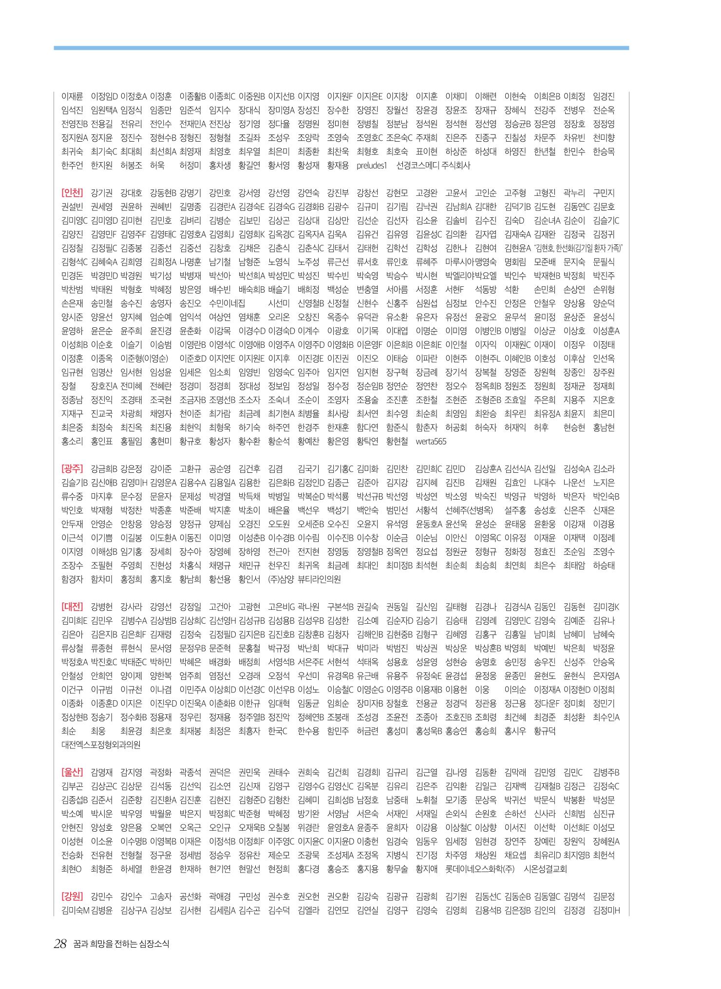 2023 심장소식 가을호 139호 28페이지