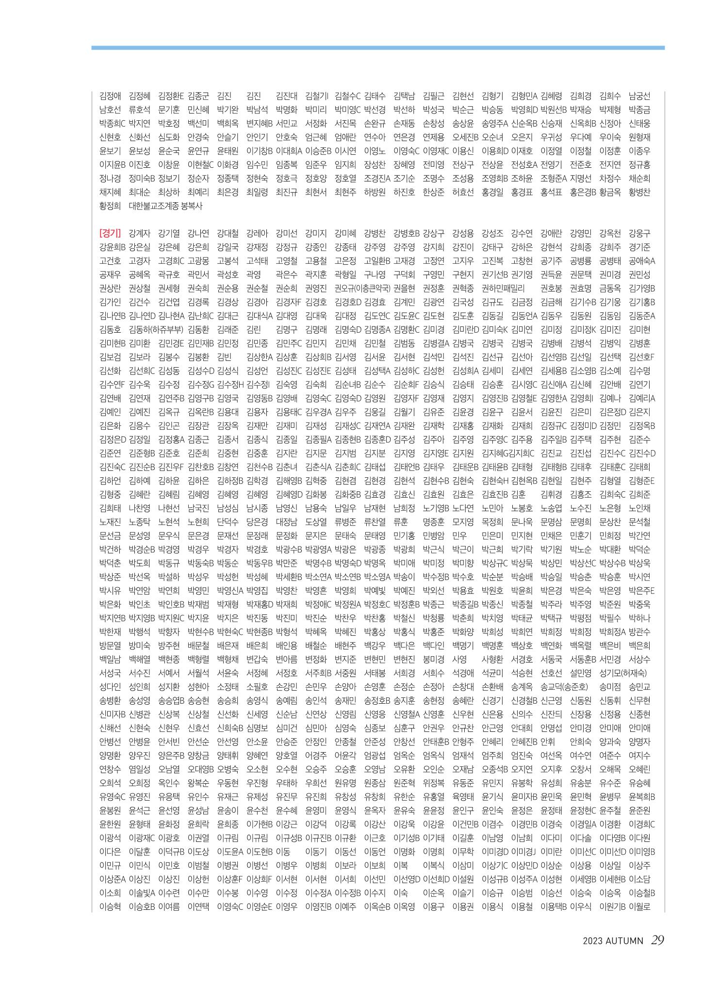 2023 심장소식 가을호 139호 29페이지