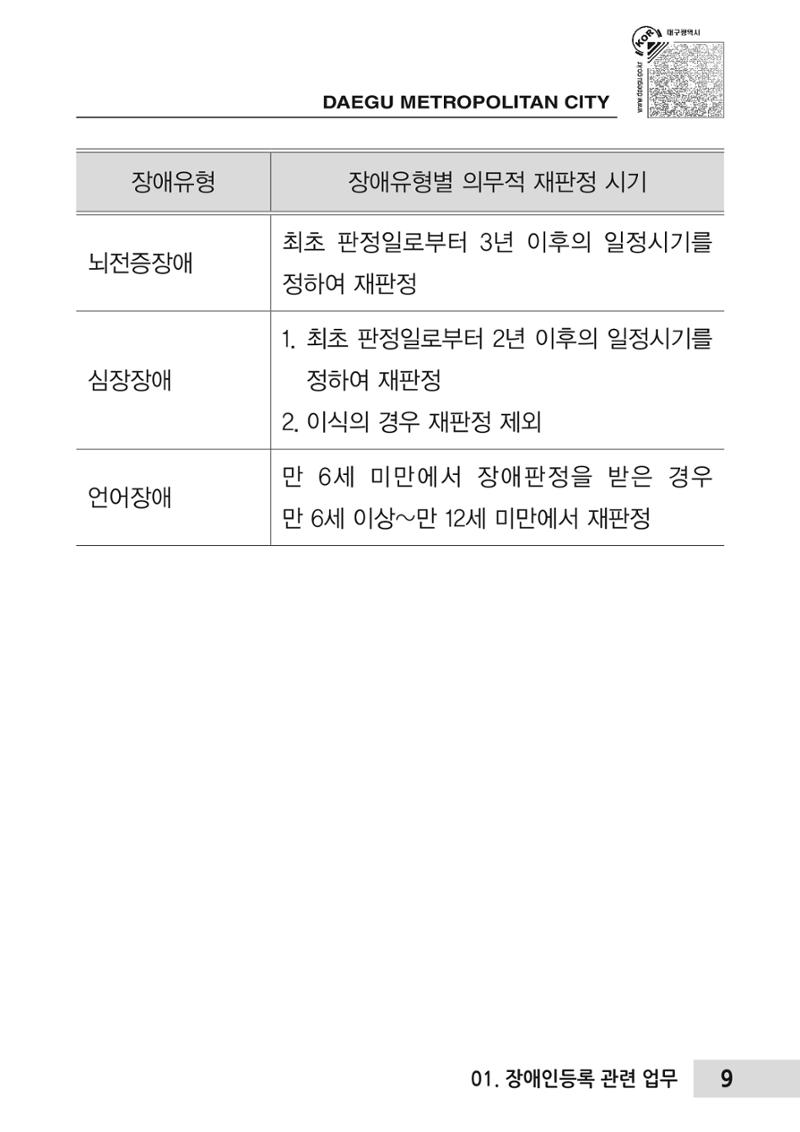 대구시 장애인복지서비스 한 권으로 알아보기 13페이지