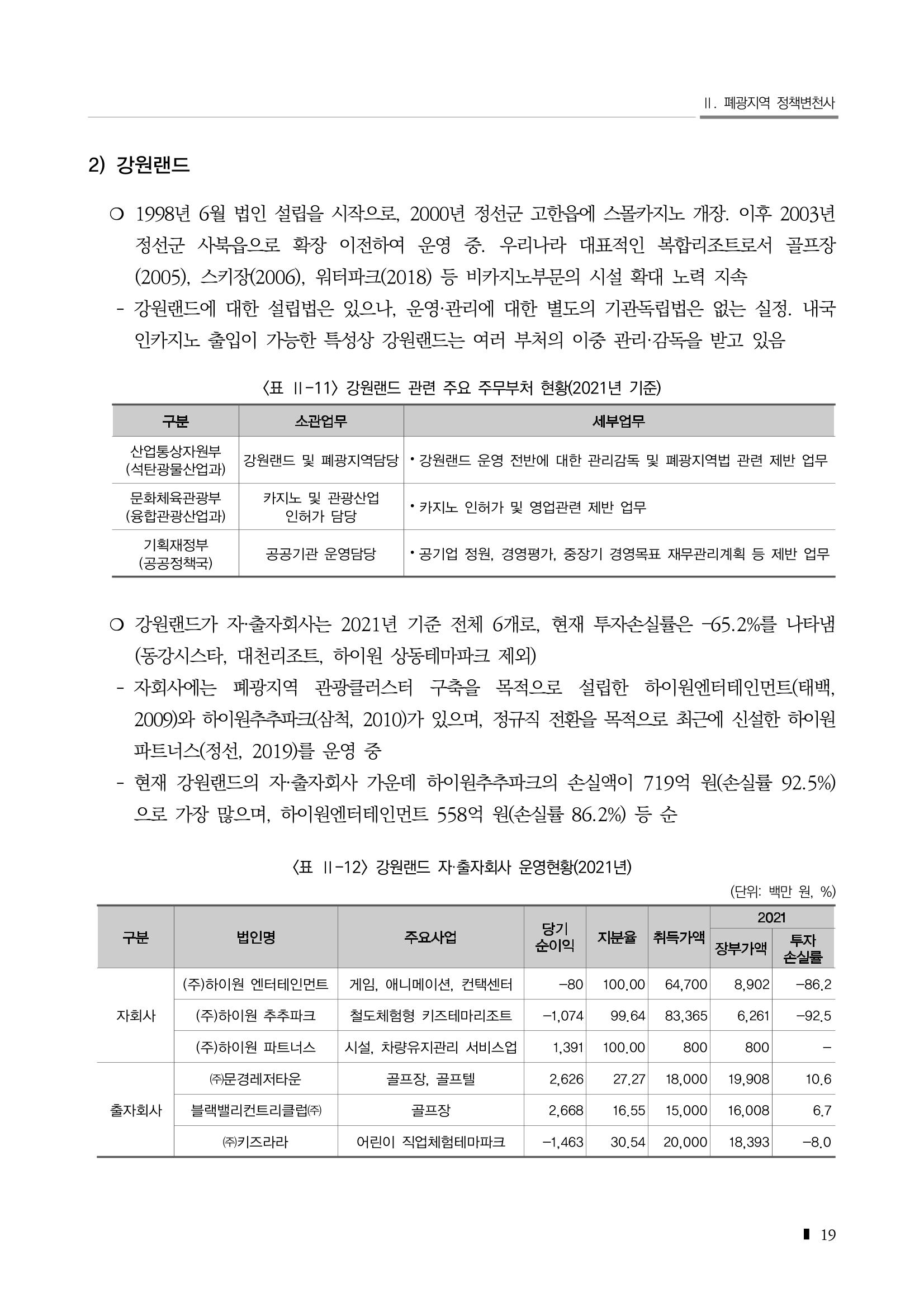 2023 한눈에 보는 탄광지역 통계 주요지표 35페이지