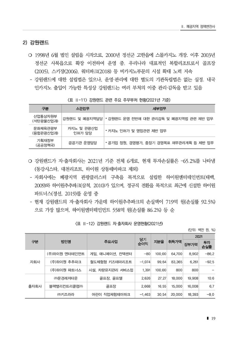 2023 한눈에 보는 탄광지역 통계 주요지표 35페이지