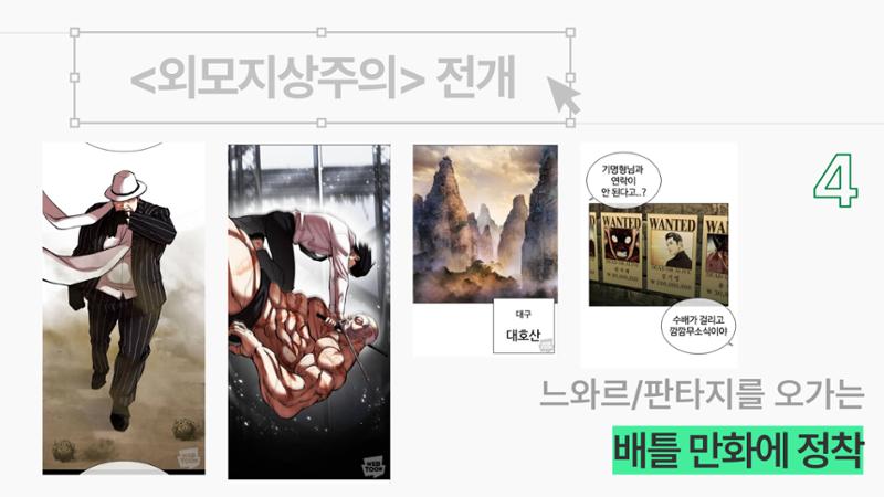 2023 제2차 열린만화포럼 in 부산 : 네이버 웹툰의 흥행 요소 비교 분석 발제문_박태준 일진만화의 구조와 가치 15페이지