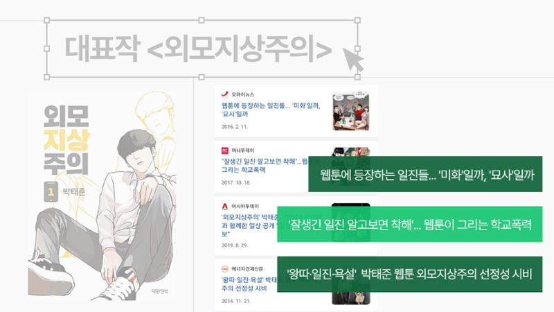 2023 제2차 열린만화포럼 in 부산 : 네이버 웹툰의 흥행 요소 비교 분석 발제문_박태준 일진만화의 구조와 가치 5페이지