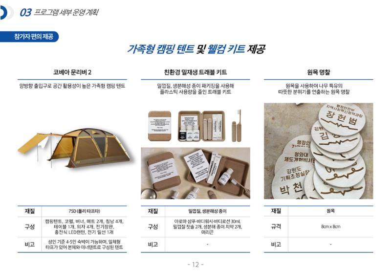 [티네이처 캠프] 안내사항 12페이지