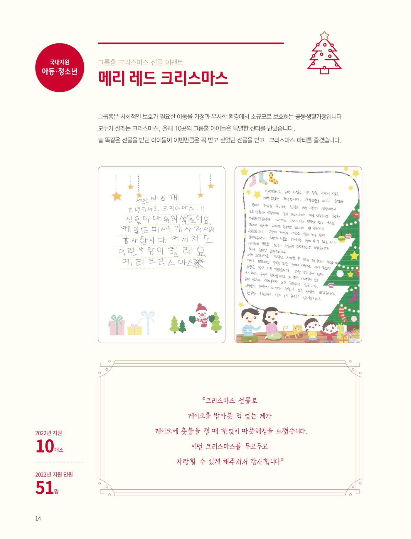 2022 연차보고서  14페이지