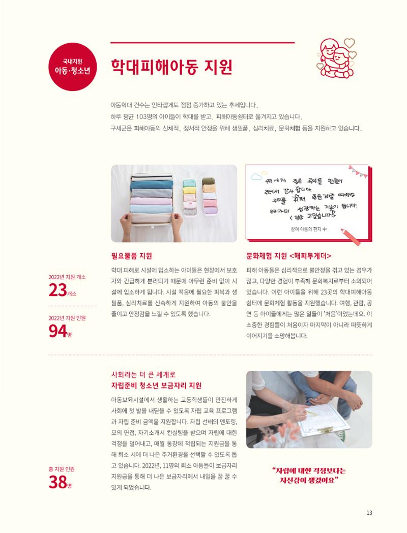 2022 연차보고서  13페이지